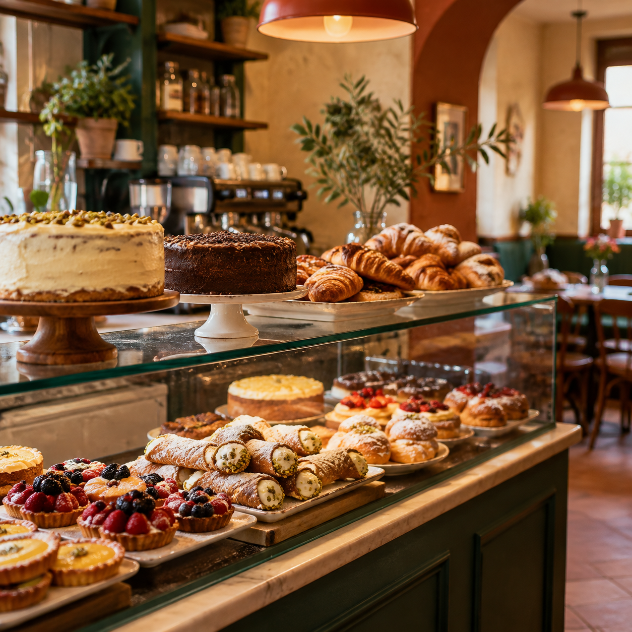 Cakes and pastries